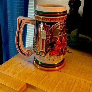 home for the holidays1997 budweiser holiday stein 1997